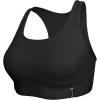 imageYvette Adjustable Sports Bras for Women Racerback Bra for RunningBlack