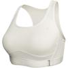 imageYvette Adjustable Sports Bras for Women Racerback Bra for RunningOffwhite