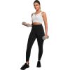 imageYvette Front Closure Sports Bras for Women High Support Large Bust Supportive Sports Bra High Impact for RunningWhite