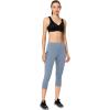 imageYvette Capri Leggings for Women with Pockets High Waisted Tummy Control Workout Yoga Pants Buttery Soft