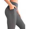 imageYvette Mesh Capris for Women with Side Pockets High Waisted Workout Gym Yoga Pants
