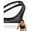 imageYvette MultiFunctional Womens Bra with Adjustable Back 2in1 SeeThrough Sexy Patchwork for Daily WearBlack