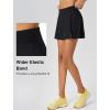 imageYvette Womens Skorts Tennis Skirt with Pockets High Waisted Athletic Golf Skorts for WorkoutBlack