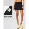 imageYvette Womens Skorts Tennis Skirt with Pockets High Waisted Athletic Golf Skorts for WorkoutBlack