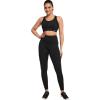 imageYvette Womens Workout Leggings with Pockets  High Waisted Tummy Control Running PantsNot See ThroughGym to StreetGreen Printed