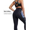 imageYvette Womens Workout Leggings with Pockets  High Waisted Tummy Control Running PantsNot See ThroughGym to StreetNavy Printed