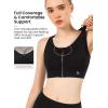 imageYvette High Impact Sports Bra for Women Full Coverage High Support Racer Back Sports Bras for Plus Size
