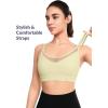 imageYvette Sports Bra Lightweight Cloud Series for Women Mesh Splicing StyleYellow