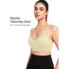 imageYvette Sports Bra Lightweight Cloud Series for Women Mesh Splicing StyleYellow