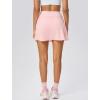 imageYvette Athletic Skirt for Tennis Golf Pickleball  High Waisted Sports Skorts with PocketsPink