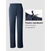 imageYvette Womens Sweatpants Casual Pants Open Bottom with Pockets Yoga LoungeNavy