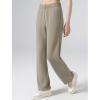 imageYvette Womens Sweatpants Casual Pants Open Bottom with Pockets Yoga LoungeOak