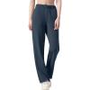 imageYvette Womens Sweatpants Casual Pants Open Bottom with Pockets Yoga LoungeNavy