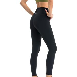 imageYvette Athletic Leggings for Women High Waist Tummy Control Workout TightsBlack