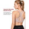 imageYvette High Impact Women Sports Bra Front Closure Double Deck Mesh Running Bra for Plus Size for Plus SizePink