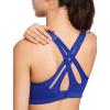 imageYvette High Impact Women Sports Bra Front Closure Double Deck Mesh Running Bra for Plus Size for Plus SizeRoyal Blue
