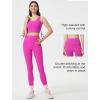 imageYvette Athletic Leggings for Women High Waist Tummy Control Non SeeThrough Workout TightsPink