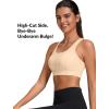 imageYvette High Impact Sports Bras for Women Racerback Supportive Bras for RunningPink