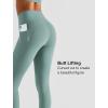 imageYvette High Waisted Leggings with Pockets for Women Tummy Control Workout Running Yoga Pants Non SeeThroughBlue