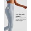 imageYvette High Waisted Leggings with Pockets for Women Tummy Control Workout Running Yoga Pants Non SeeThroughGrey