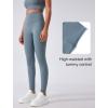 imageYvette Womens Athletic Leggings High Waisted Tummy Control Tights for WomenBlue