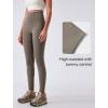 imageYvette Womens Athletic Leggings High Waisted Tummy Control Tights for WomenGrey