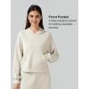 imageYvette Womens Hoodies Sweatshirts Pullover Comfy Long Sleeve Tops with Pockets Winter Fall Fashion Outfits ClothesWhite