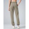 imageYvette Womens Joggers High Waisted Sweatpants Athletic Pants with PocketsOak