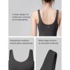 imageYvette Womens Shapewear Jumpsuits Built in Bra Tummy Control Bodycon Bodysuits Yoga Workout Rompers ShortsGrey