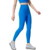imageYvette Athletic Leggings for Women High Waist Tummy Control Non SeeThrough Workout TightsCapri Blue