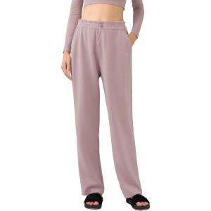 imageYvette Sweatpants for Women High Waist Athletic Casual Pants with PocketsRose