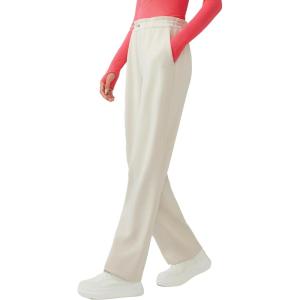 imageYvette Sweatpants for Women High Waist Athletic Casual Pants with PocketsWhite