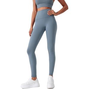 imageYvette Womens Athletic Leggings High Waisted Tummy Control Tights for WomenBlue