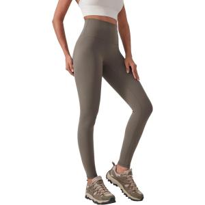 imageYvette Womens Athletic Leggings High Waisted Tummy Control Tights for WomenGrey