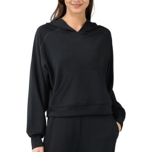 imageYvette Womens Hoodies Sweatshirts Pullover Comfy Long Sleeve Tops with Pockets Winter Fall Fashion Outfits ClothesBlack