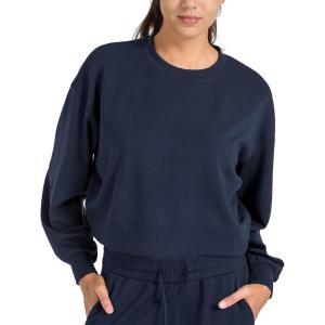 imageYvette Womens Sweatshirts Crewneck Pullover Tops Long Sleeve Fall Winter Fashion Outfits Clothes Casual TopsBlue