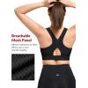 imageYvette Running Sports Bras for Women High Support YBack Plus Size Sports Bra High Impact for Large Bust