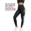 image:imageYvette High Waisted Leggings for Women with Pockets  Tummy Control Yoga Pants Printed Workout Leggings amp Exercise PantsDark Green Printed