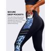 image:imageYvette High Waisted Leggings for Women with Pockets  Tummy Control Yoga Pants Printed Workout Leggings amp Exercise PantsNavy Printed