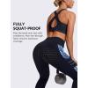 image:imageYvette High Waisted Leggings for Women with Pockets  Tummy Control Yoga Pants Printed Workout Leggings amp Exercise PantsNavy Printed