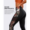 image:imageYvette High Waisted Leggings for Women with Pockets  Tummy Control Yoga Pants Printed Workout Leggings amp Exercise PantsOrange Printed