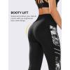 image:imageYvette High Waisted Leggings for Women with Pockets  Tummy Control Yoga Pants Printed Workout Leggings amp Exercise PantsWhite Printed