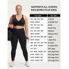 image:imageYvette Sports Bras for Women High Impact Support Sleek VNeck with Adjustable Criss Cross Straps for RunningampWorkoutBlack