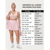 image:imageYvette Sports Bras for Women High Impact Support Sleek VNeck with Adjustable Criss Cross Straps for RunningampWorkoutWater Pink