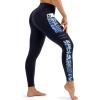 image:imageYvette High Waisted Leggings for Women with Pockets  Tummy Control Yoga Pants Printed Workout Leggings amp Exercise PantsNavy Printed