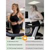 image:imageYvette Sports Bras for Women High Impact Support Front Zipper Running Bra Plus Size No Bounce with Racerback amp Sewn in PadsBlack