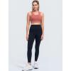 image:imageYvette Front Closure High Support Sports Bras for Women Double Straps Plus Size Sports Bra with Sewn in PadsRose Red