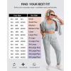 image:imageYvette Front Zip Sports Bra for Women High Support Full Coverage Workout Bra with SewnIn Molded Cups Wide UnderbandGrey