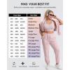image:imageYvette Front Zip Sports Bra for Women High Support Full Coverage Workout Bra with SewnIn Molded Cups Wide UnderbandPink