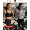 image:imageYvette Sports Bra High Impact Adjustable Criss Cross Back Full Support for Large Bust No BounceReddish Brown